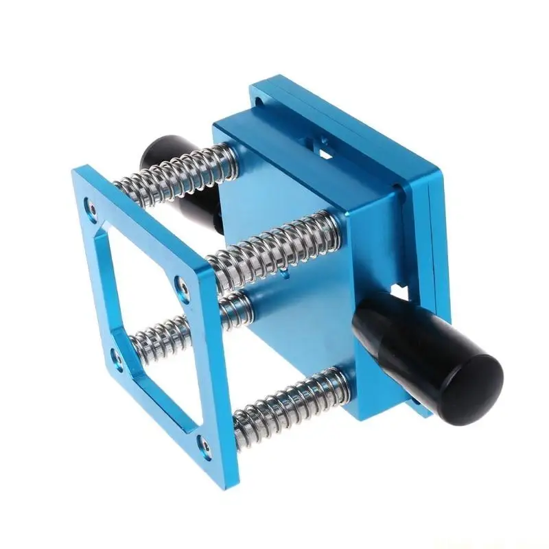 A2BE Blue BGA Reballing Station With Handle For 90mm x 90mm Template Holder Jig