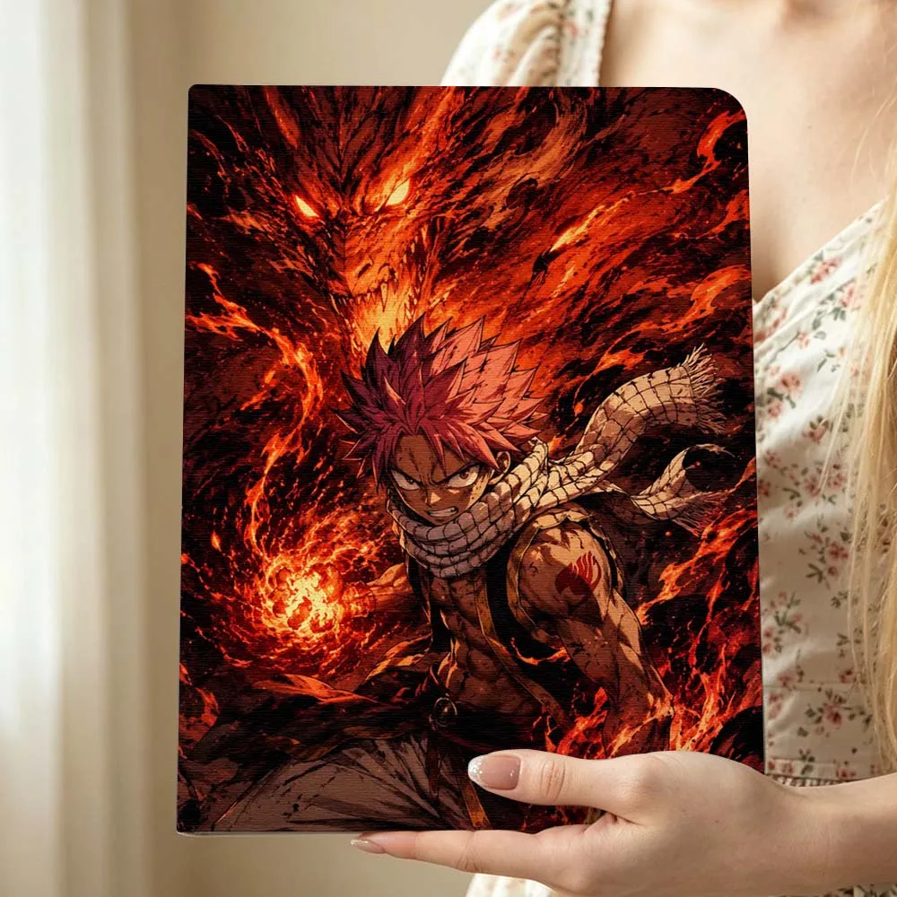 Anime Natsu Dragneel Pen Tray For Huawei MediaPad MatePad Honor Pro V6 9 V8 X9 X 10 13.3 12.3 11 11.5 Inch Tablet Case