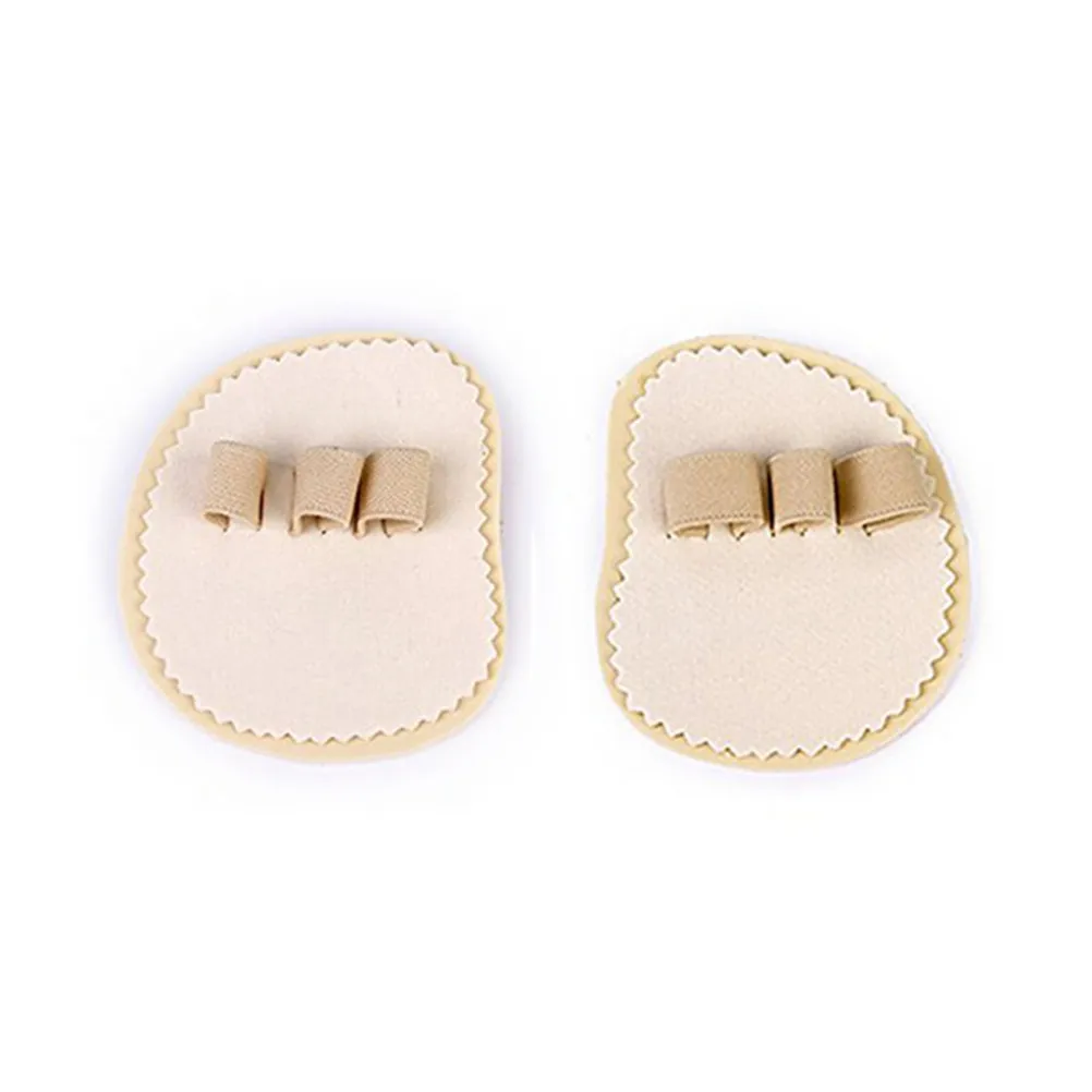 

Toe Correction Pad 3-Toe Spreader Straightener Premium Material Comfortable Durable Lightweight Portable Correct Deforming Toes