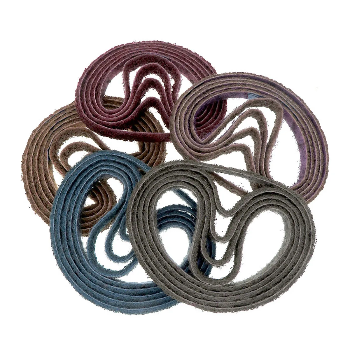 1/2/5/10 個 10x330mm 研磨ストリップテープ不織布サンディングベルト 150/240/320/600 ファイルポリッシャー研磨バンドストライピング