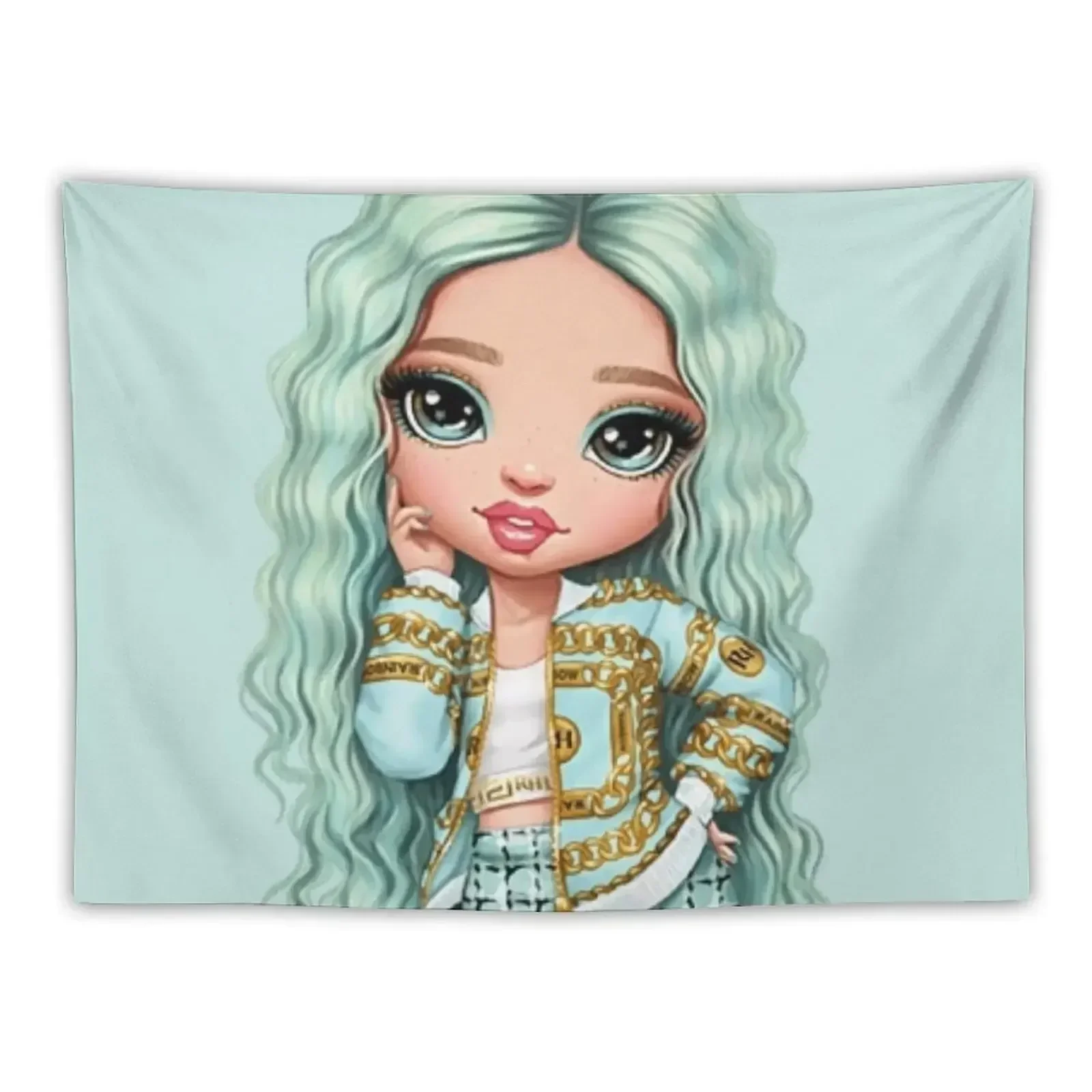 

Rainbow High Daphne Minton Tapestry Room Decor Aesthetics For Room Living Room Decoration Outdoor Decoration Tapestry