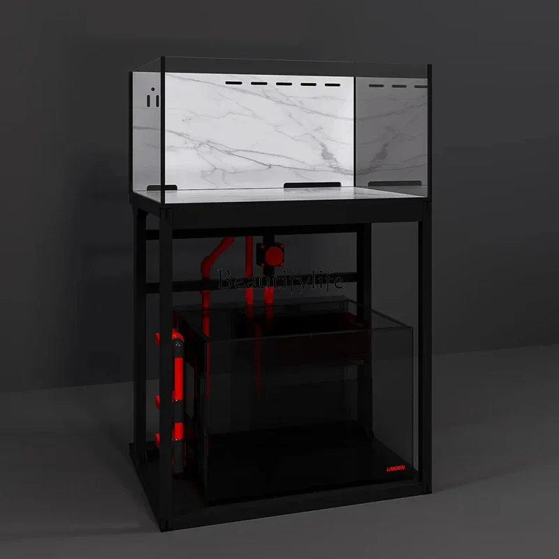 FG26Goldfish tank rock slab household living room full set of stream tank customization