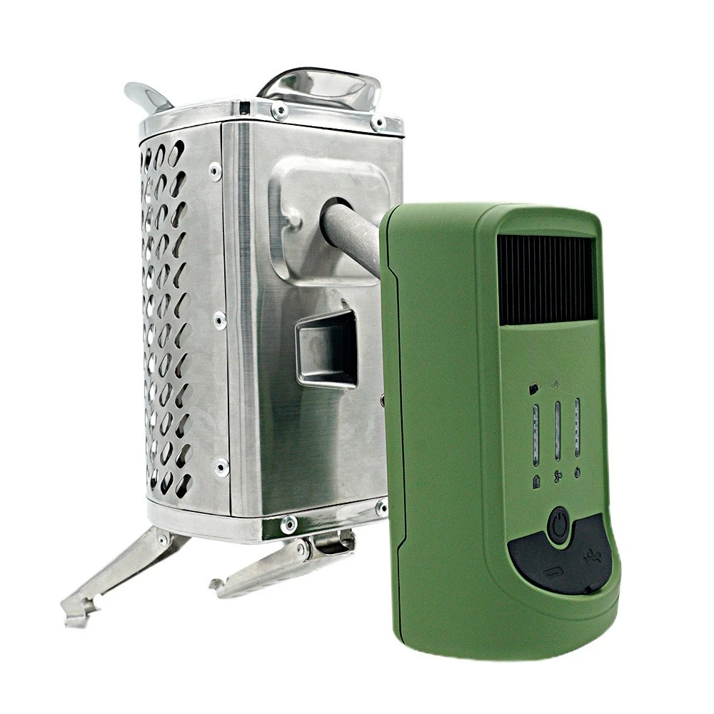 Wood Stove Folding Rechargeable Outdoor Picnic Stove Stainless Steel Portable Camping Stove