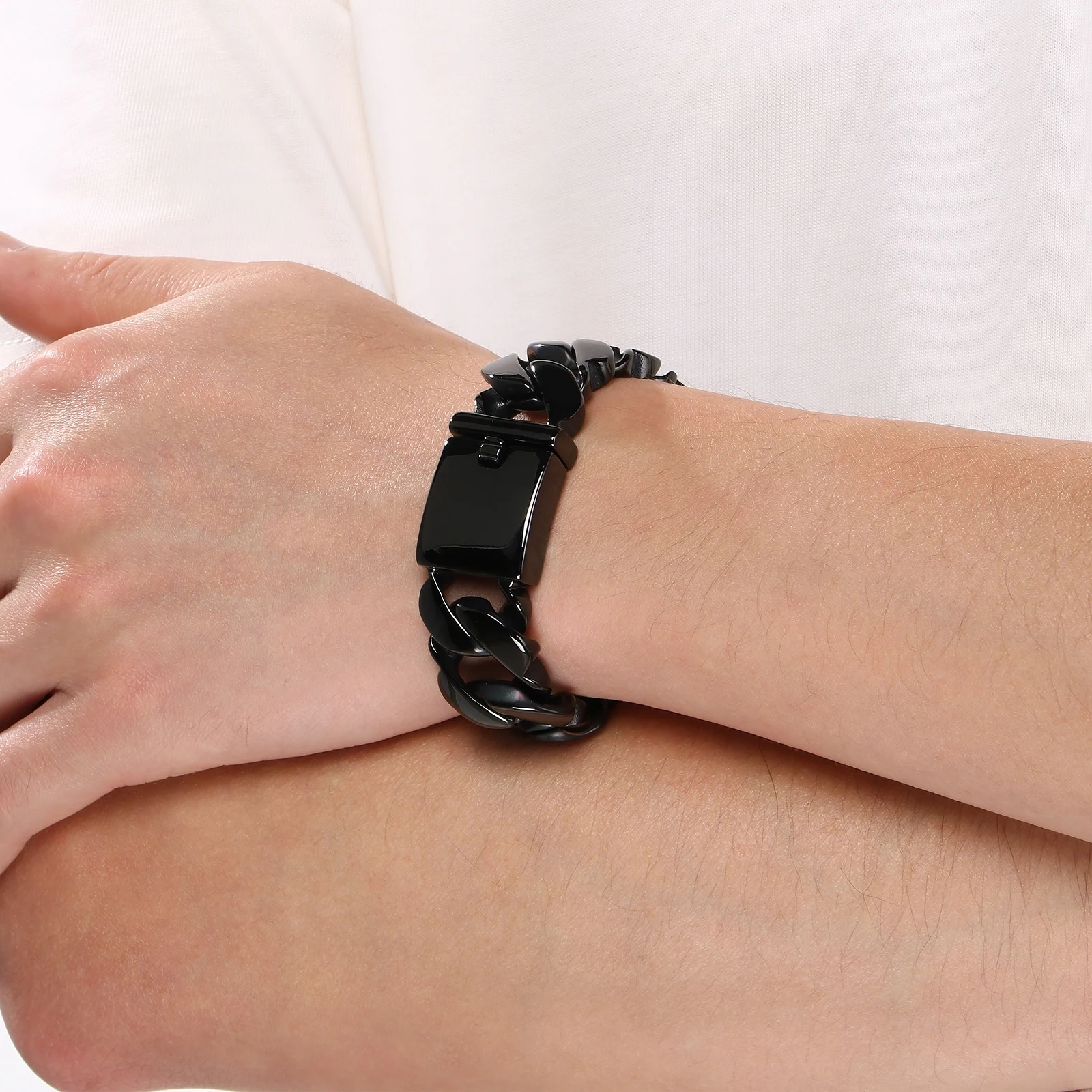 Fongten - Cadena Cubana Ancha - Men'S Accessories Affordable reseña y precio