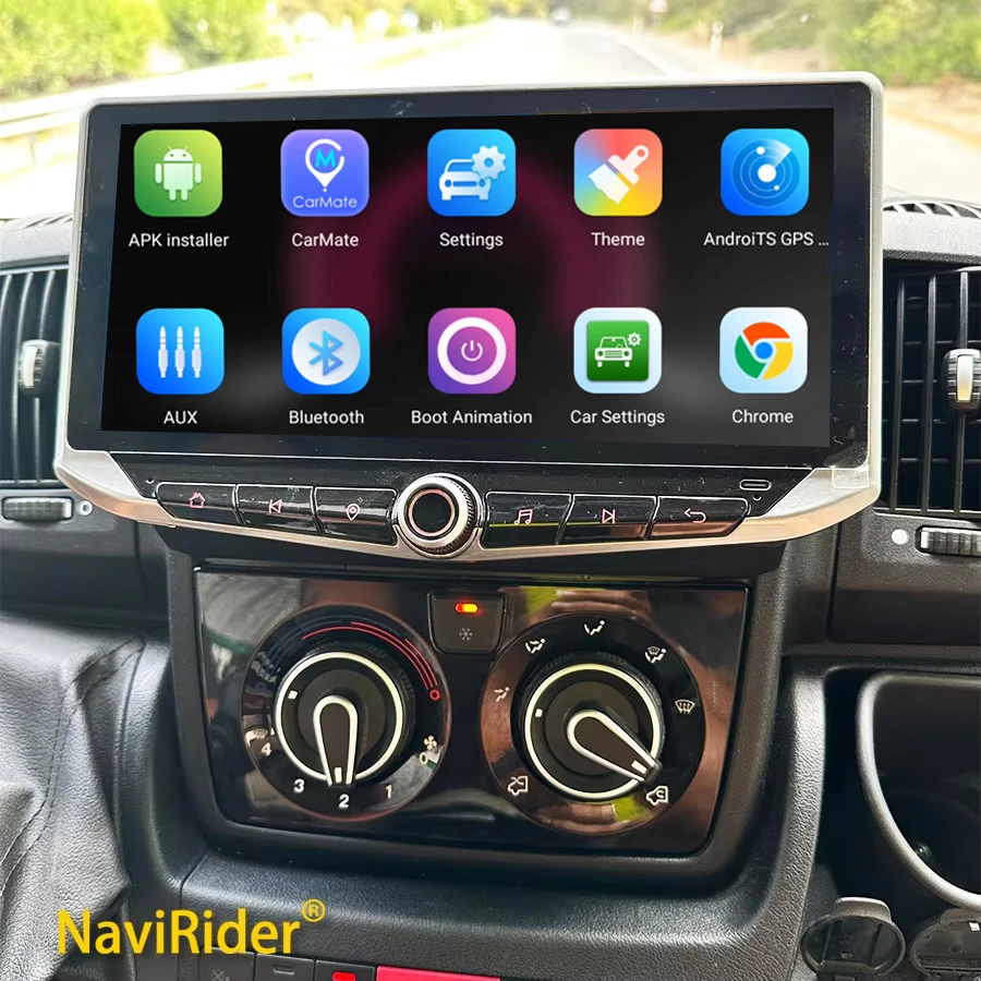 

10.88inch For FIAT DUCATO 2016 2017 2018 2022 Car Radio Qled Screen Central Multimidia Autoradio WIFI Bluetooth GPS DSP CarPlay