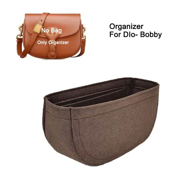 Felt Organizer Purse Insert Fit For Dio  Bo Bby Bag Large Medium Small Size , Inner Bag , Liner Protector