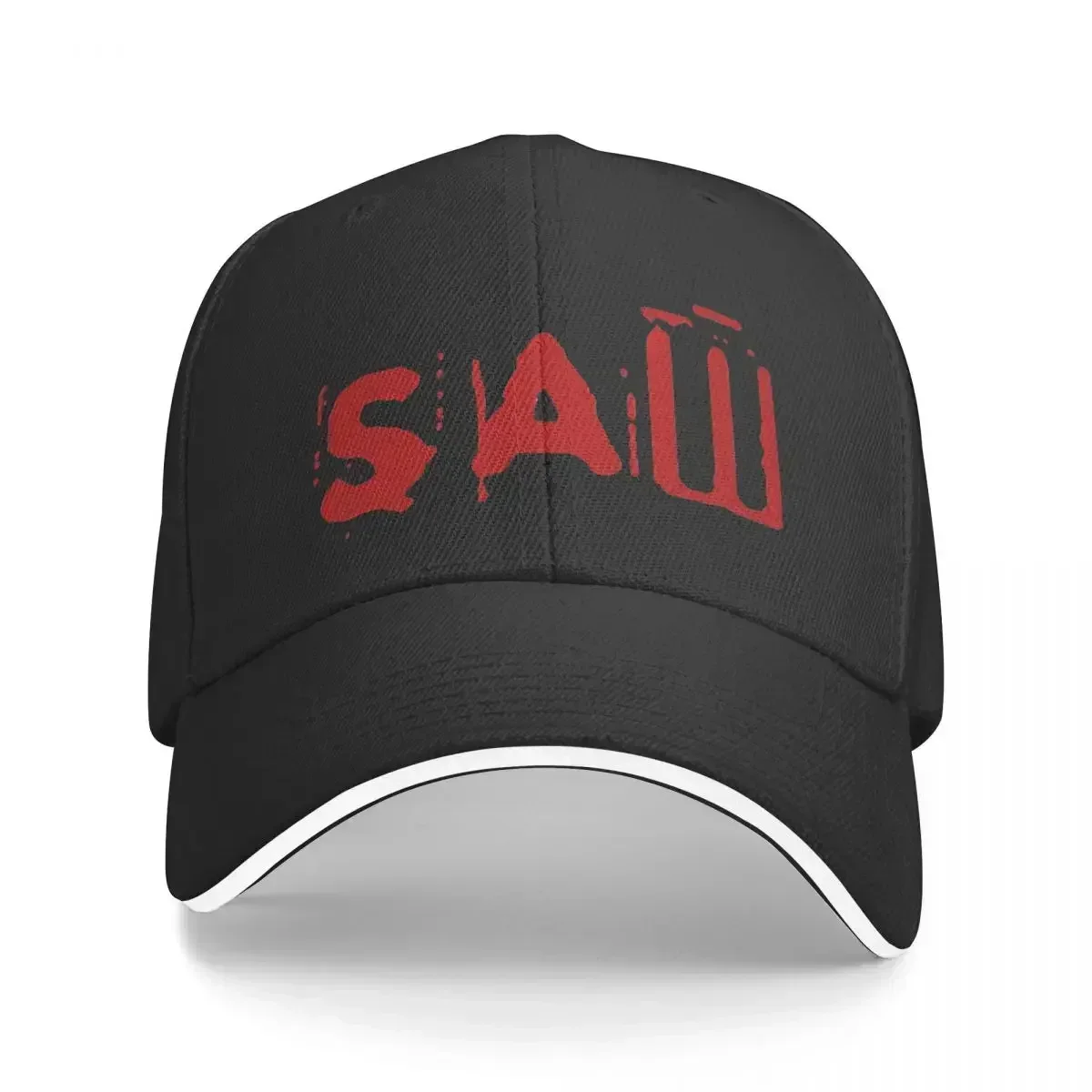 New Saw Movie Logo Baseball Caps Fashion Horror Scary Sandwich Unisex Style Adjustable Hats Cap Outdoor