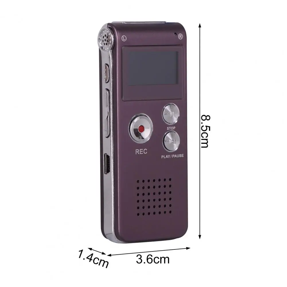 N28 Voice Recorder HD compatible Recording Intelligent Noise Reduction MP3 Recorder Professional Recording Home Supply