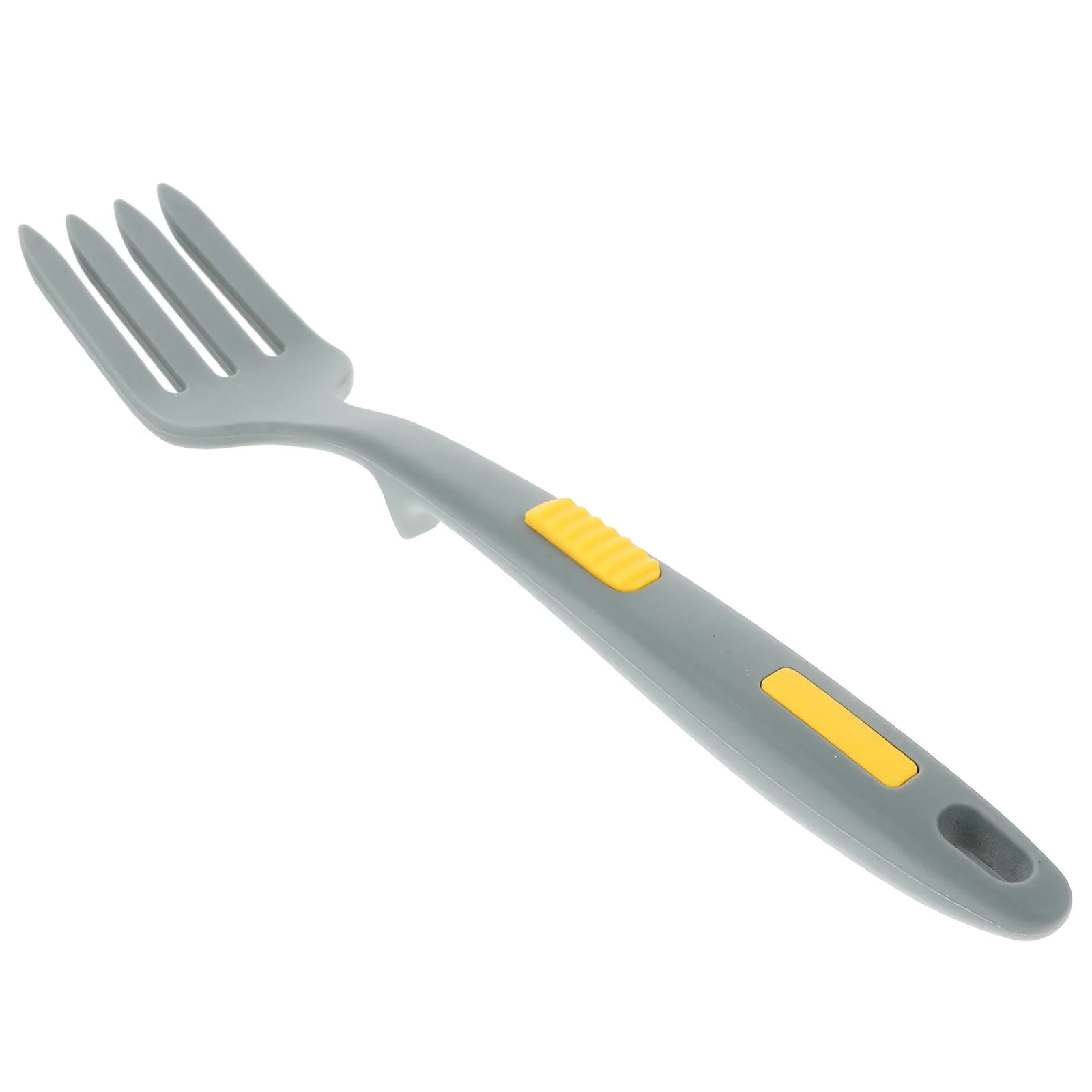 Large Silicone Cooking Fork Multi-Functional Kitchen Gadget for Home Restaurant Camping Stirring Mixing Non-Slip