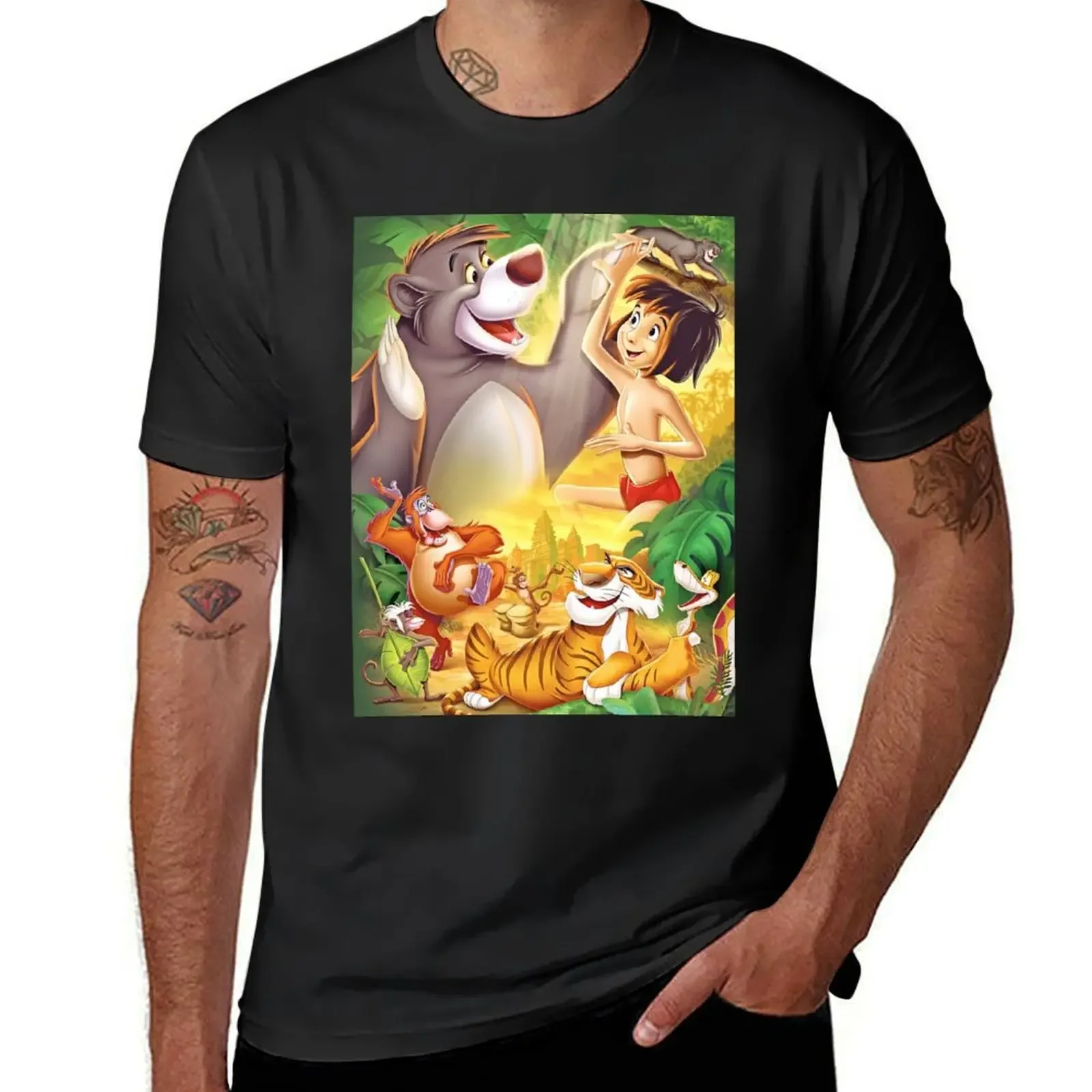 jungle book T-Shirt baggy shirts custom t shirt Men's t-shirts