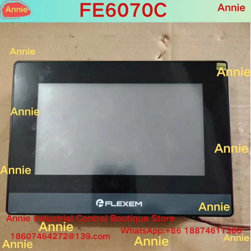 

Подержанный тест ОК Сенсорный экран FE6070C, 7-дюймовый экран дисплея