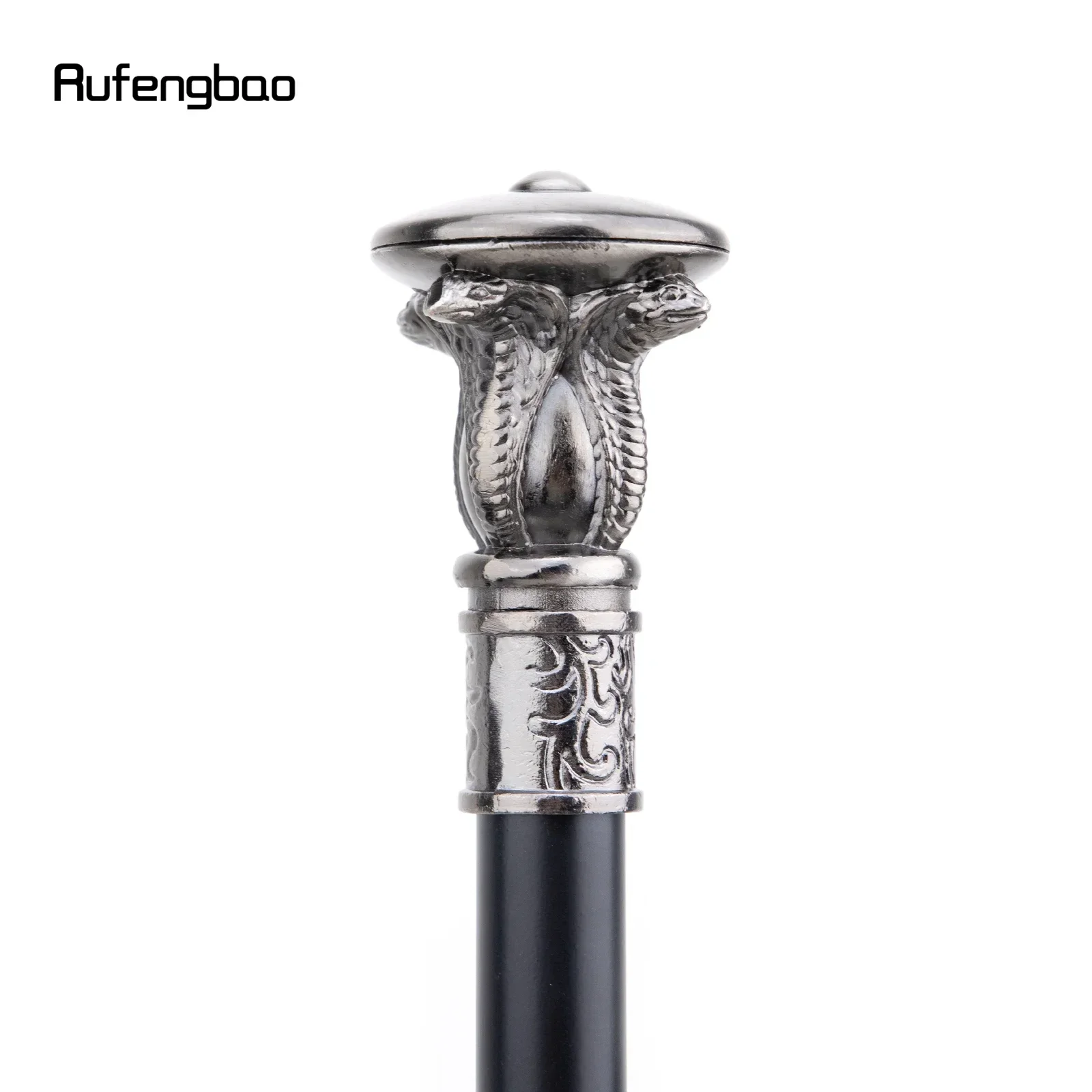 أربعة رؤوس ثعبان فرعون واحد مشترك موضة عصا للمشي ديكور Cospaly حفلة عصا للمشي هالوين كروسير 93 سنتيمتر