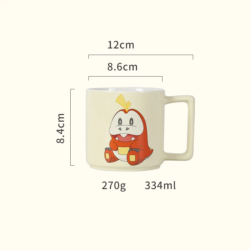 Taza de Cerámica Pokémon, Tazas de Café de Cerámica Pokémon de One Piece, 330 ml, Taza para Bebidas, Taza Mate, Taza Stanley, Taza de Café de Cerámica SHUNXIANG