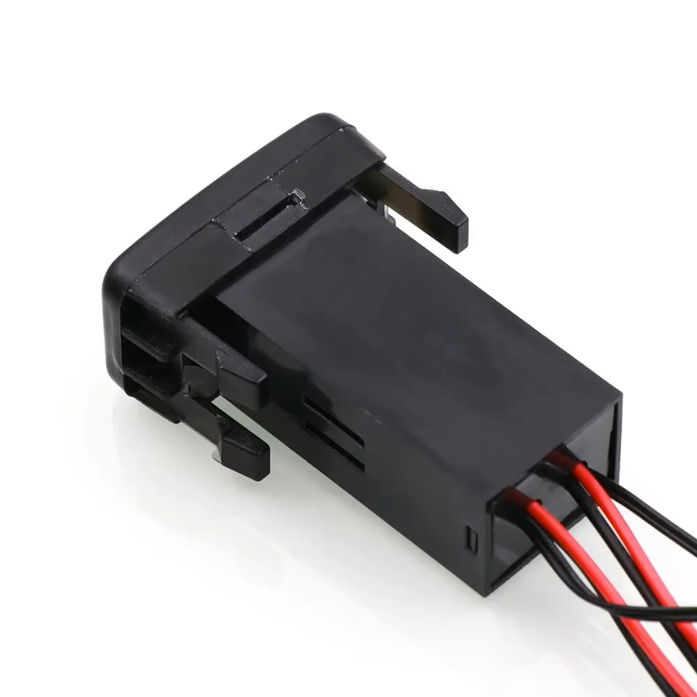 Car Voltmeter, Interior/Exterior Temperature Display, Battery Monitor For TOYOTA Hilux VIGO, Coaster, Corolla ex, Yaris, Reiz