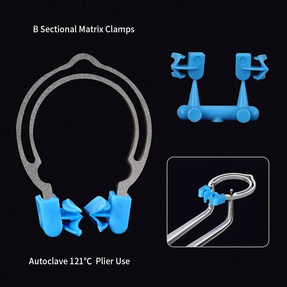 

Стоматологическая матрица, секционные контурные металлические пружинные зажимные кольца, стоматологические инструменты, лабораторный стоматологический инструмент