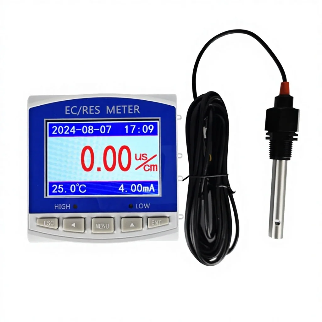 Intelligent Color-screen Multi-function Meter Test Conductivity Resistivity TDS Salinity Temperature Water Quality Analyzer