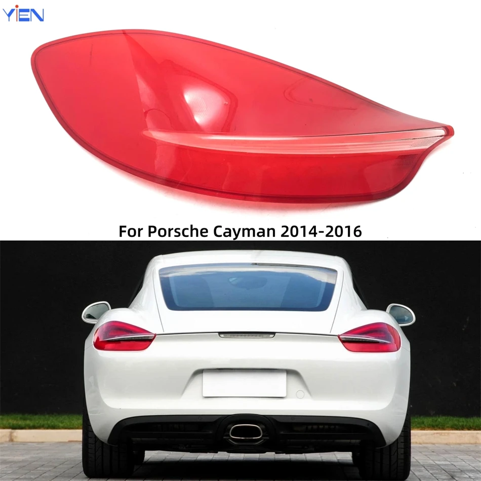 For Porsche Cayman 981 GTS Boxster 2014 2015 2016 Accessories Cars Replacement Car Lights Shell Rear Fog Lights Taillamp Shell