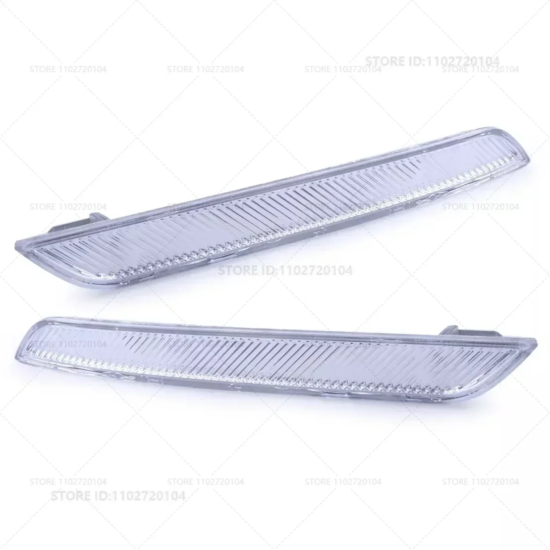 For 2008-2014 BMW X6 (E71 E72) Front Bumper Side Marker Reflector Lights 63147187087 63147187088