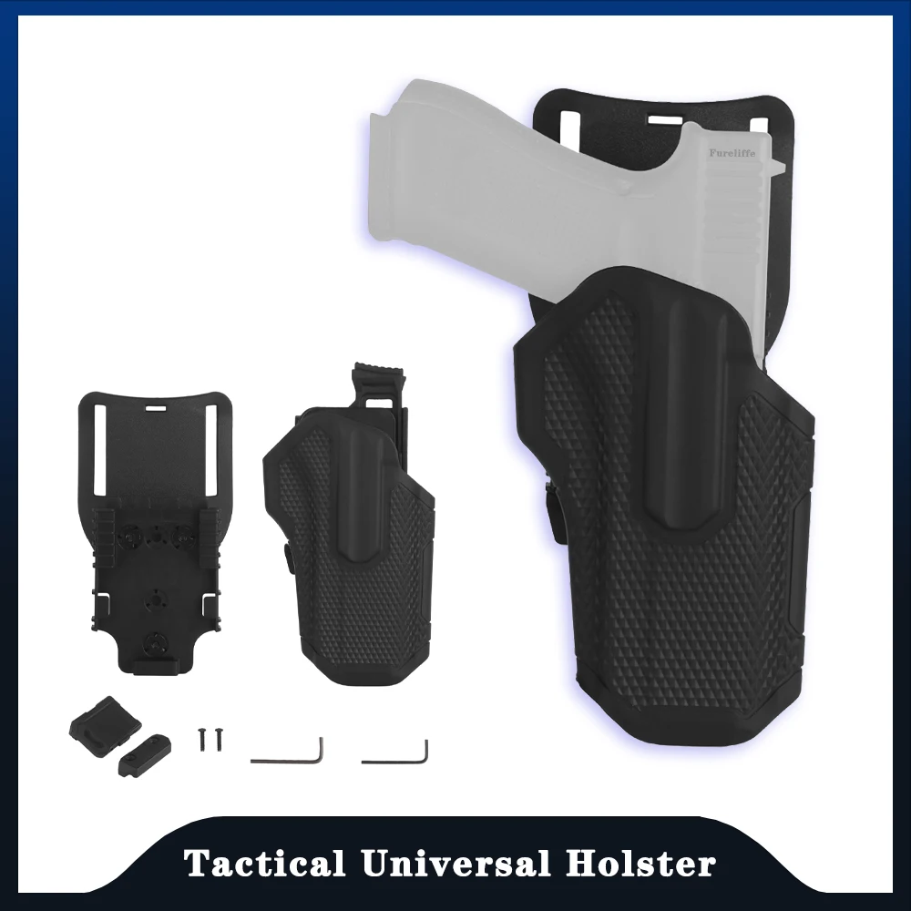 

Gunnery Exercise Activity Universal Handgun Release Holster，Suitable For Shooting Tactical Equipment Belt QLS Kit Quick Pull