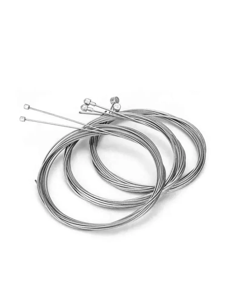 AliExpress 2pcs Stainless Steel Bike Shift Cable Zinc Coated Brake Derailleur Inner Cable Set for MTB/Road Bike 2000mm