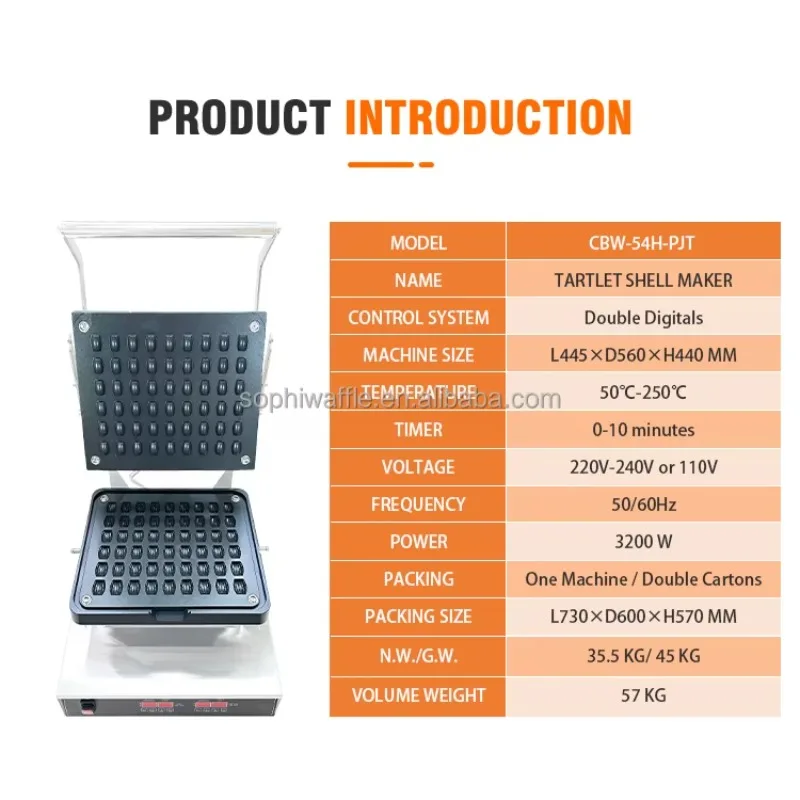 Catering Food Display Equipment Mini Tartelette Egg Tart Moulding Tartlet Shell Machine With Different Mold For Sale