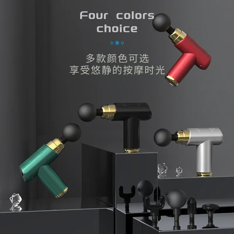 

Mini Fascia Gun Wireless Massage Gun Muscle Relaxation Massage Equipment Neck Membrane Rob Cervical Spine Massage Instrument