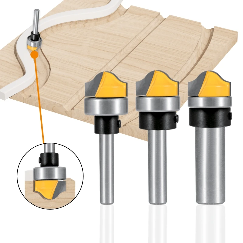 YUSUN  Faux Panel Ogee Bit Router Bit Woodworking Milling Cutter For Wood Bit Wood Cutters Face Mill End Mill