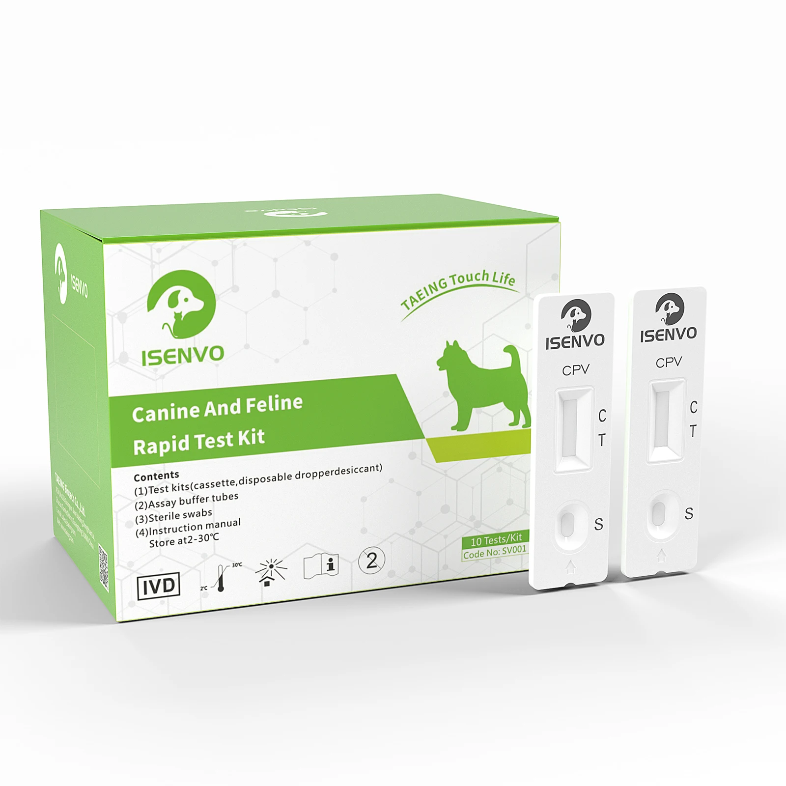 

2/ 5/10 Pcs Canine CPV Rapid Test Kit Home Tests For Dogs