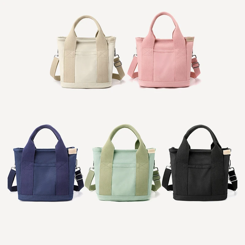 2025 new high appearance level Day canvas bag Fashion simple crossbody tote bag daily commute