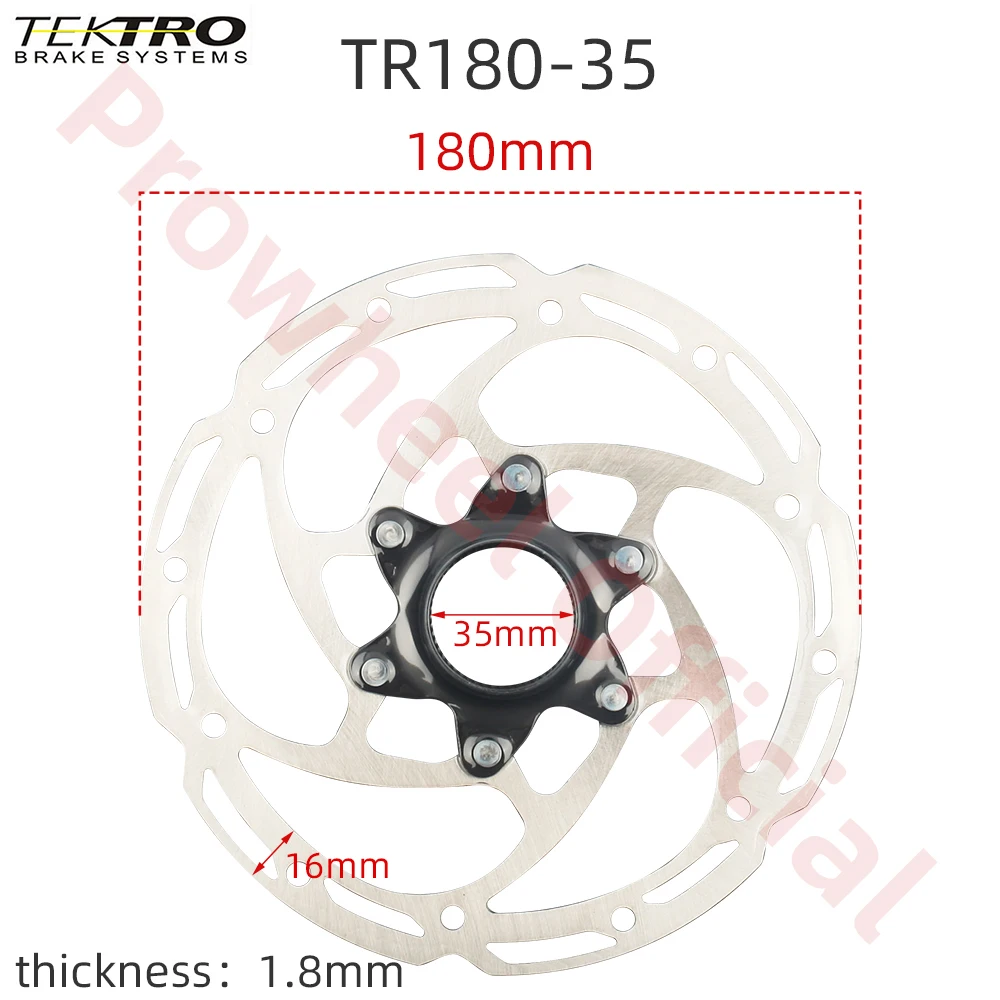 TEKTRO Bicycle Disc Brake Rotor 140mm 160mm 180mm 203mm Bicycle Hydraulic Disc Brake Rotors For MTB/Road Bike Brake Accessories