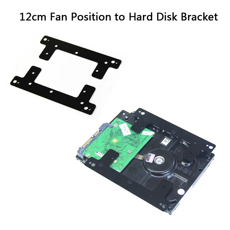 

12cm fan position to hard disk bracket SSD solid state HDD hard disk for hard disk expansion desktop chassis Accessories