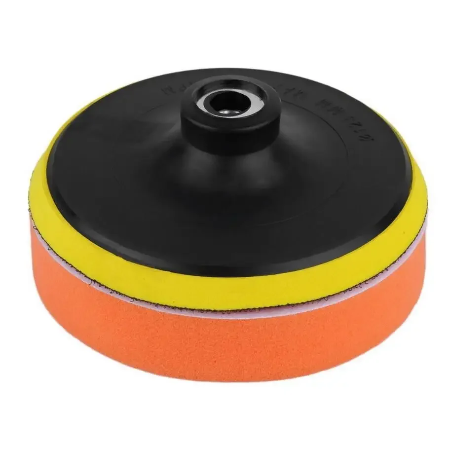 11pcs Car waxing and beauty polishing kit, polishing wheel self-adhesive pad sponge ball polishing machine waxing sponge