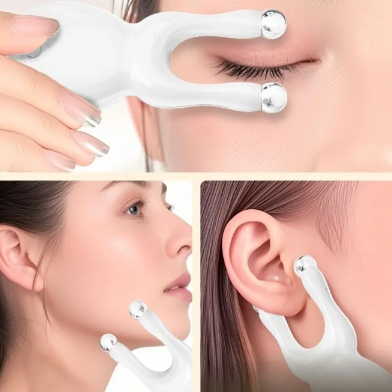 Massaggiatore viso a microcorrente ad alta frequenza Attrezzatura estetica per la bellezza della pelle Uso domestico Dispositivo di bellezza Rimozione del grasso oculare Massaggiatori facciali