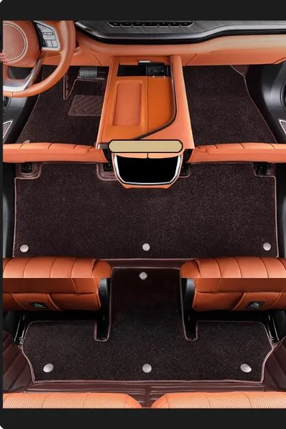 

Custom special car floor mats for Mercedes Benz EQS 450 SUV 7 seats 2025-2023 Good quality double layers carpets for EQS450 2024