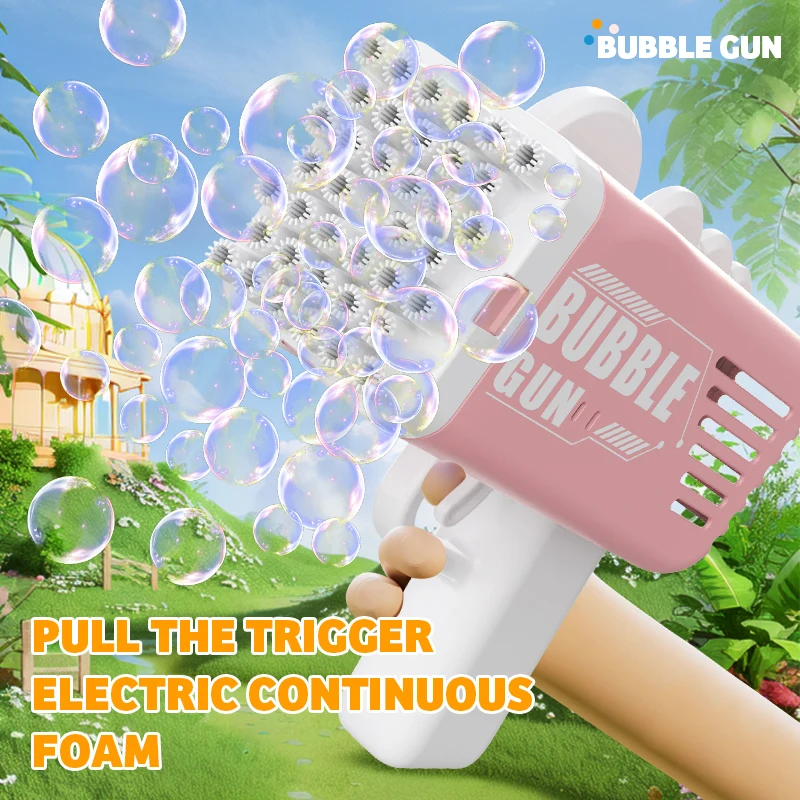Children's Bubble Toys Dinosaur Bubble Gun Outdoor Games Children's Toys Mass without Bubble Water Battery