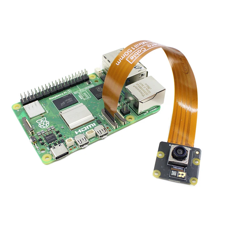 Raspberry Pi 4B/5 IMX708 Camera Module V3 1200M Pixels Auto Focus Camera 75°/120° Night Vision Version