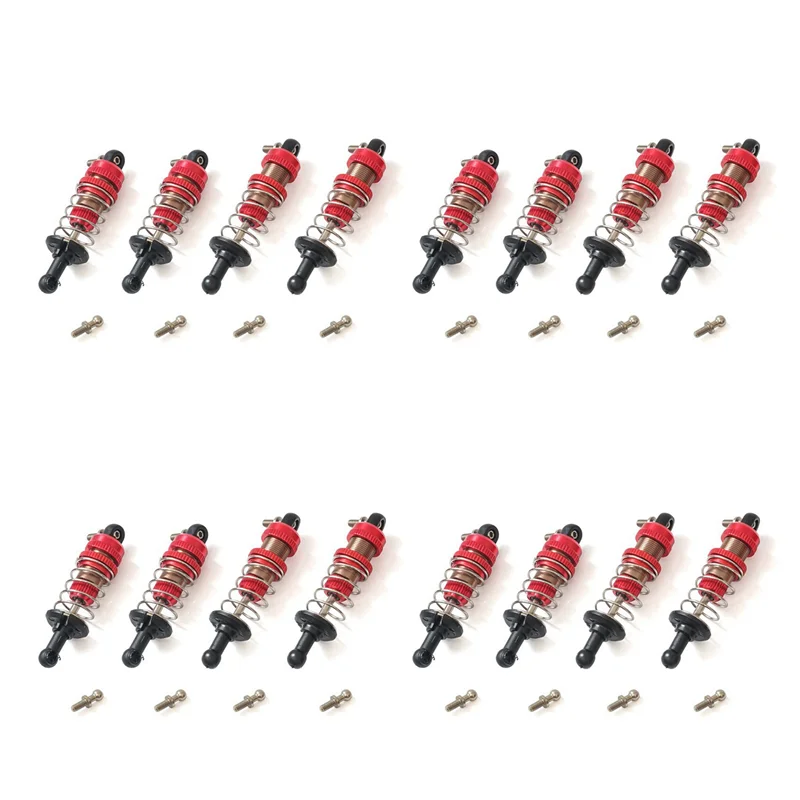 

L81A 2025-16Pcs Metal Shock Absorber For SG 1603 SG1603 UDIRC UD1601 UD1603 UD1604 UD1607 1/16 RC Car Upgrade Parts Accessories