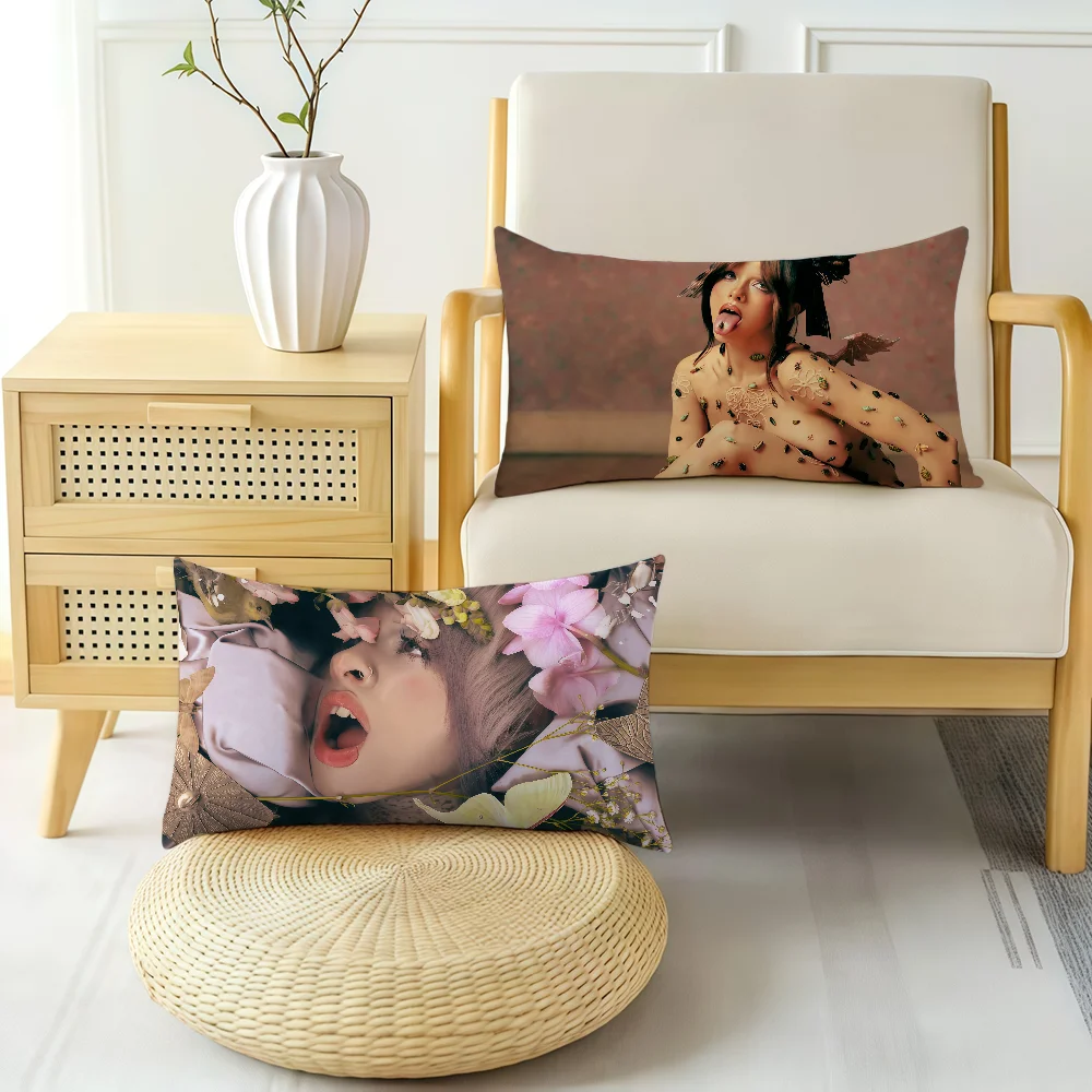 Singer M-Melanie Martinez POSSESSION cushion cover Hit Product Home Sofa living Room Double-sided Soft Decorative Pillow Cover