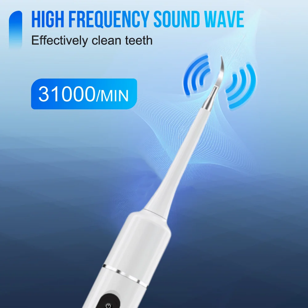 Sonic Electric Toothbrush - Home Portable Calculus Removal Care and Toothbrush Tool image 2