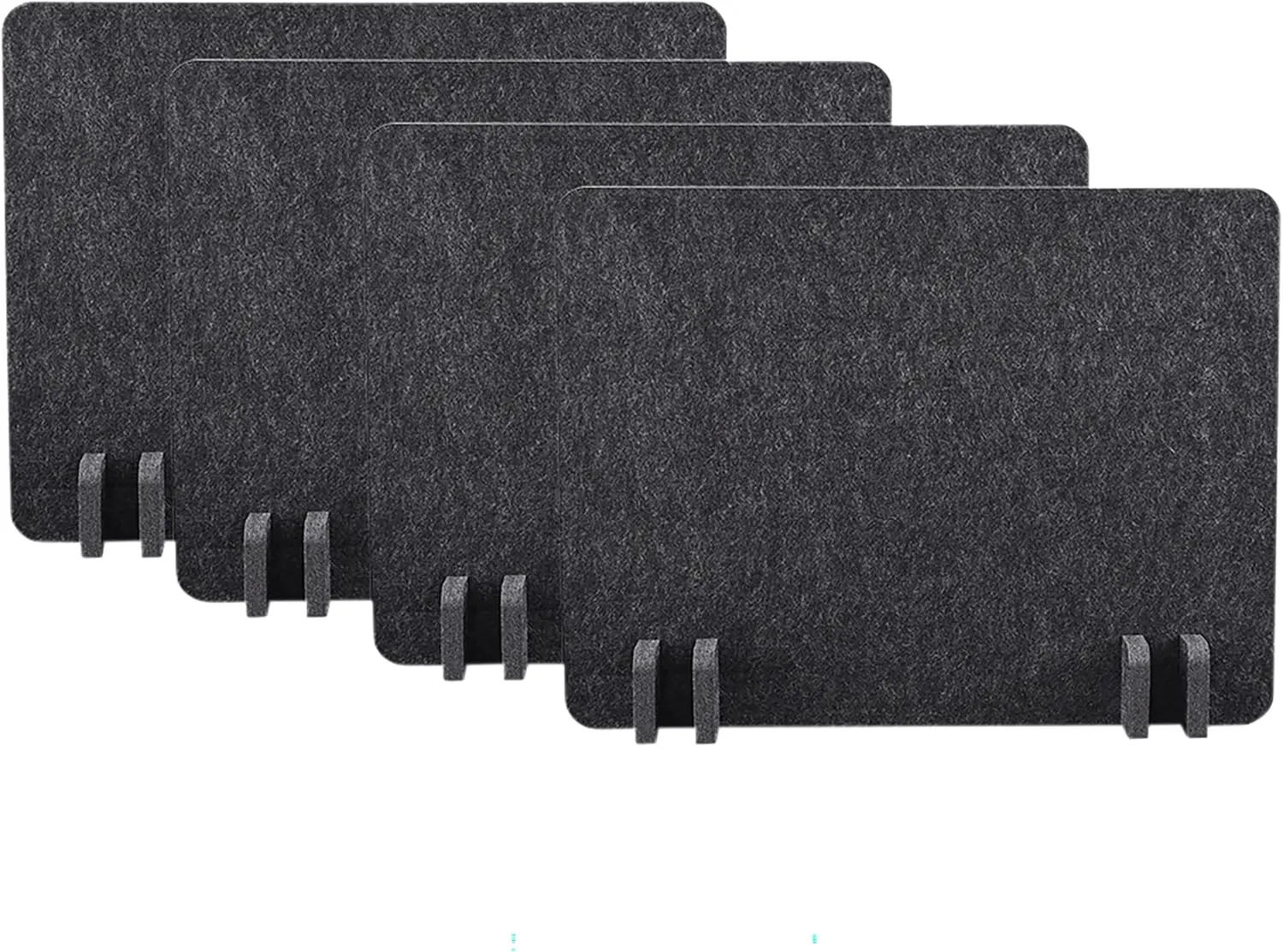 

Stand Up Desk Store Refocus Raw Noise And Distraction Reducing Freestanding Acoustic Desk Divider Mounted Privacy Panel