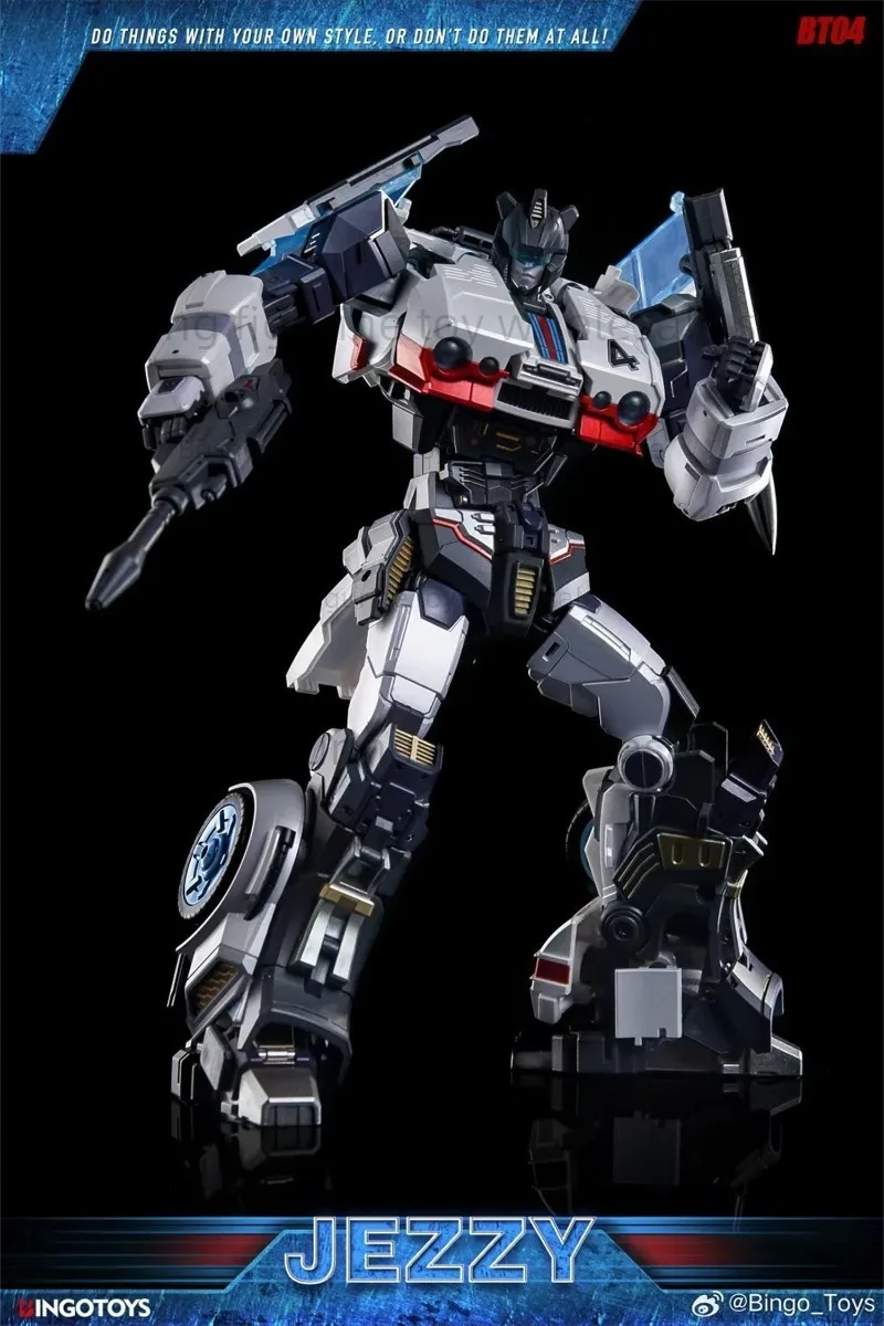 [IN VOORRAAD NU] Transformeerd Speelgoed Bingotoys BT07 BT-07 Jezzy Jazz Auto Action Figure Robot