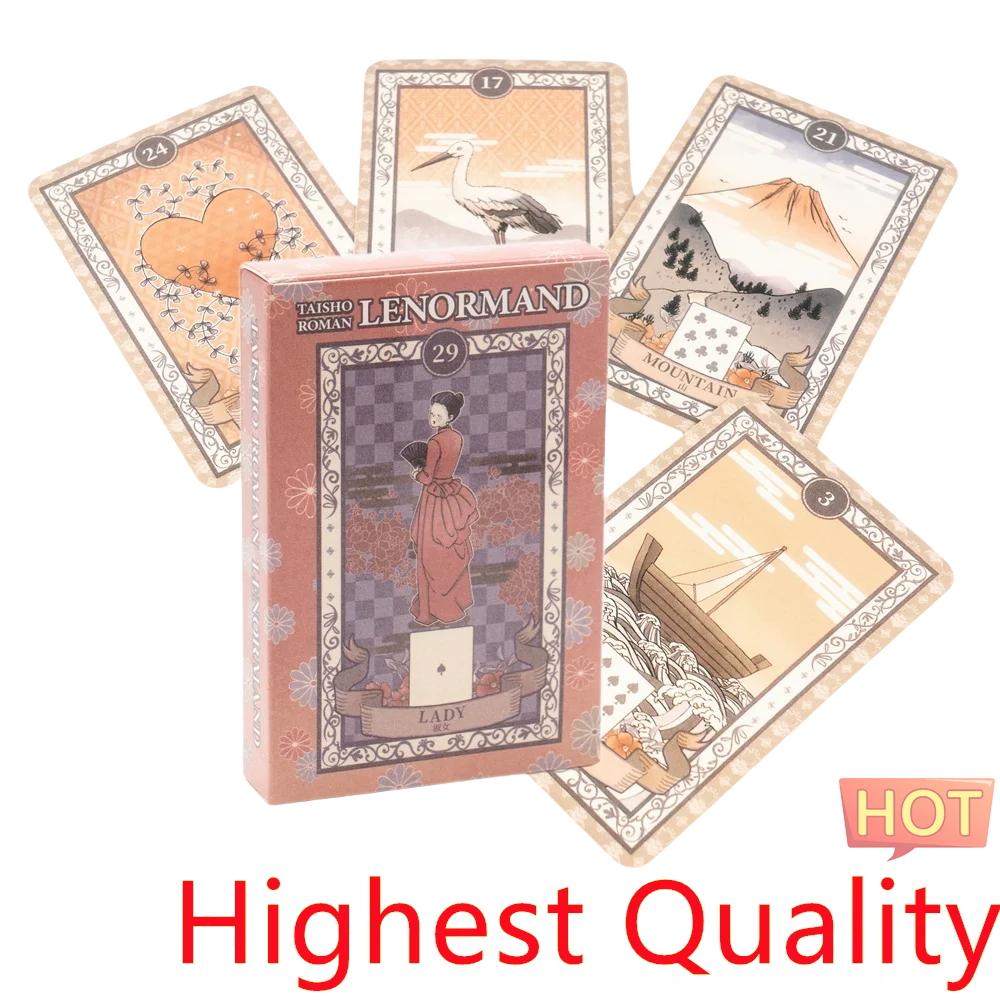 Psychic Taisho Roman Lenormand Tarot Deck Koradji Decks Card Games  Predict Tarot Cards Deck