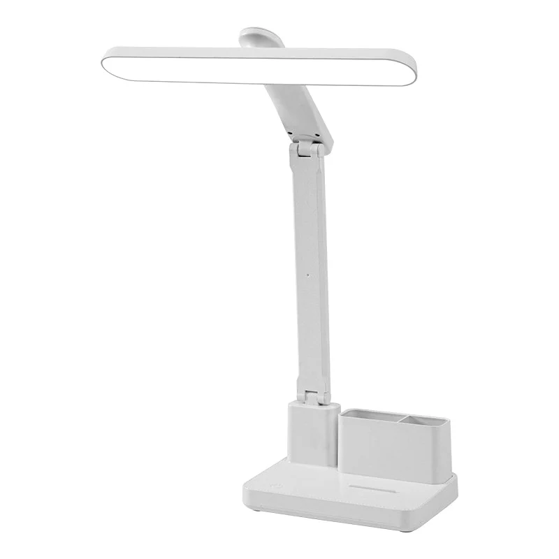 LED Folding Desk Lamp Dual Use of Charging and Plugging Student Study Eye Protection Bedhead Bedroom Dormitory Dorm Nightlight