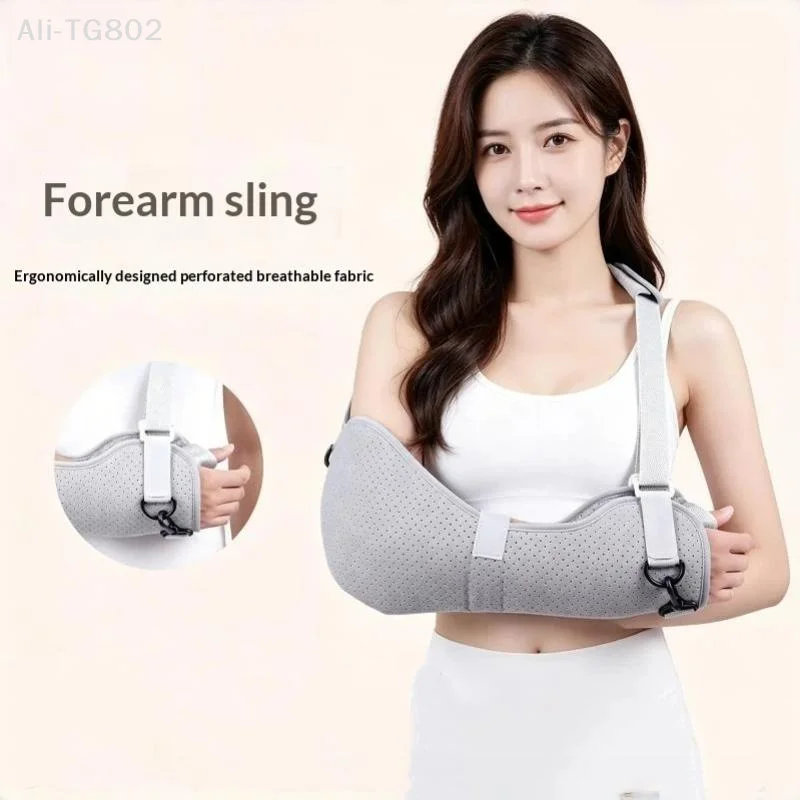 Neosfg 1Pcs Shower & Bath Sling Adjustable Post-Surgery Shoulder Sling Rotator Cuff Support With Breathable Mesh Arm Brace