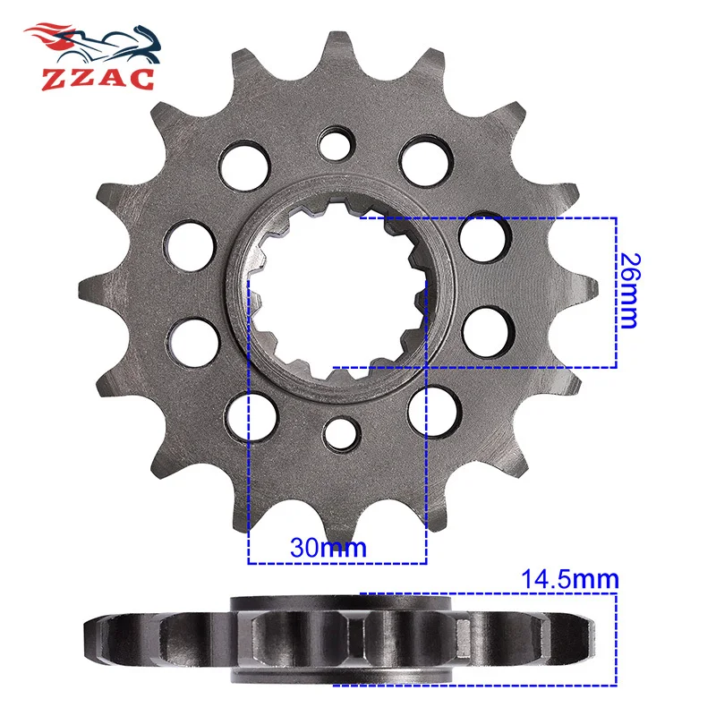 ASDL 530 front sprocket 0.34kg CCC certified brand new