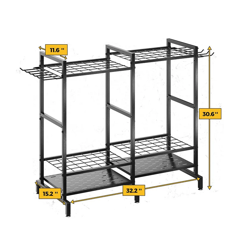 

Garden Tool Finishing Storage Rack Wrought Iron Garden Finishing Rack Tool Rack