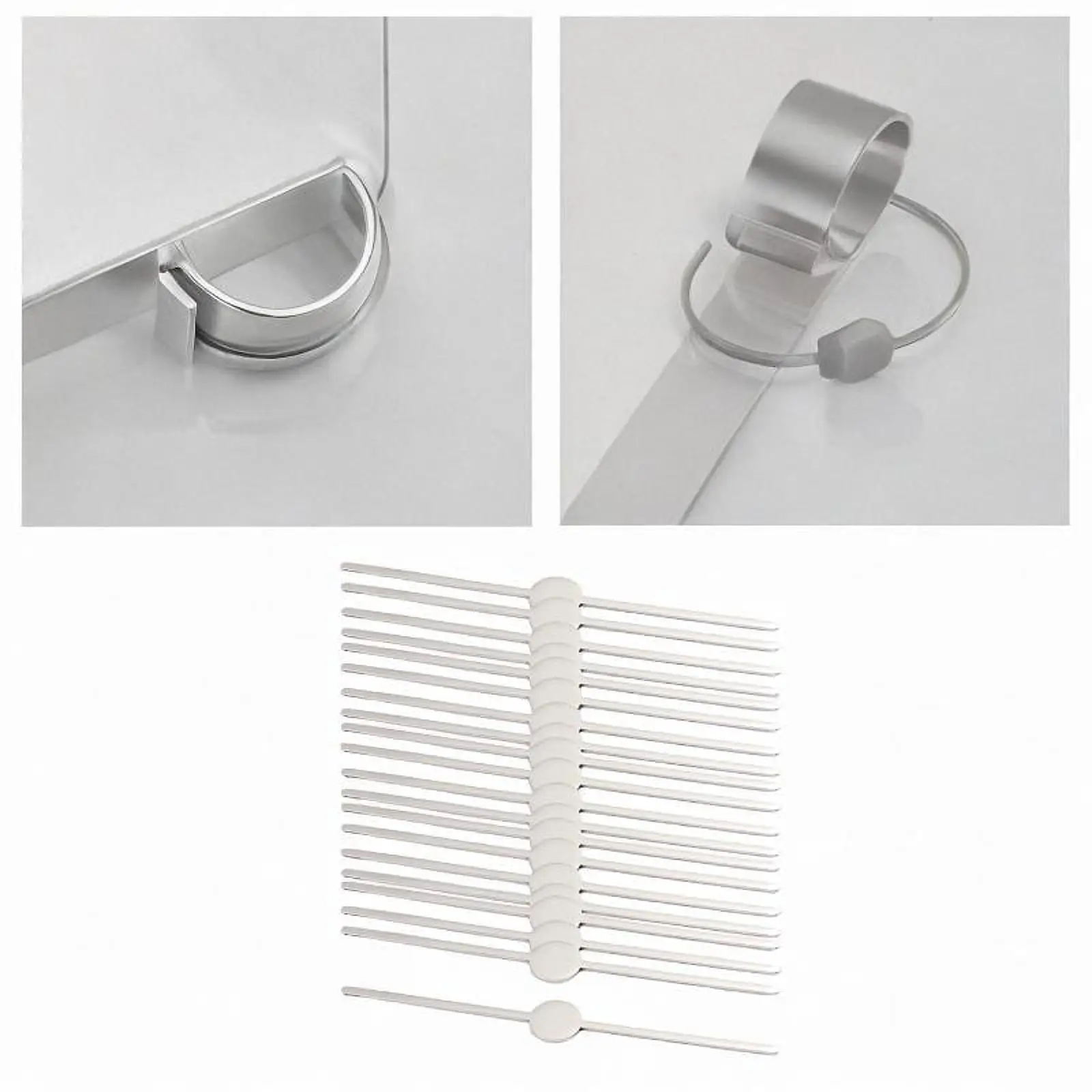 

20Pcs Bracelet Bending Bar Jewelry Making Tool Multipurpose High Hardness DIY Open Cuff Bangle Geometric Cuff Bracelet