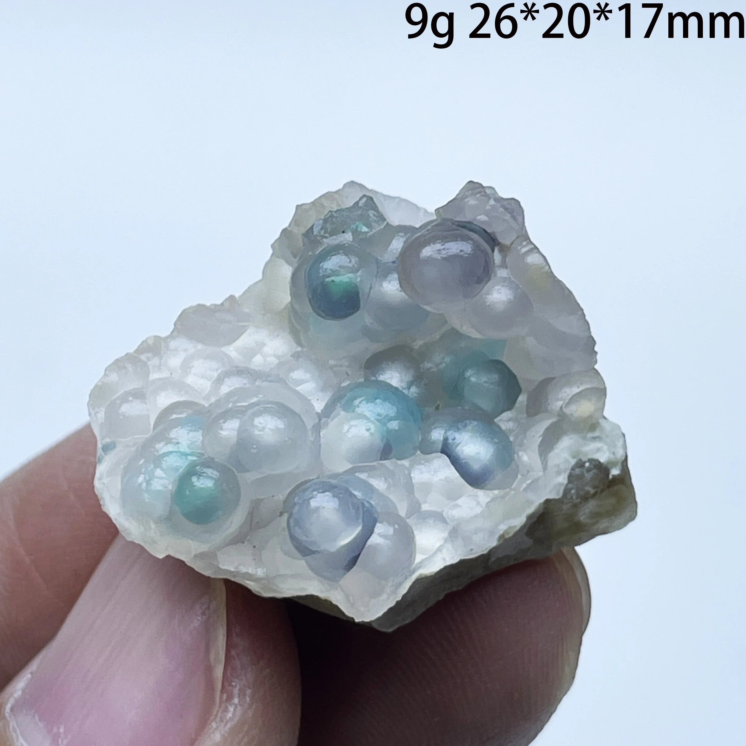 Natural Grape Agate Chalcedony Rough Specimen from Sulawesi Indonesia Botryoidal Crystal Cluster Healing Ornament