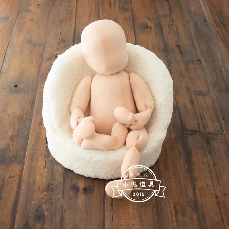 ❤️Newborn Photography Props Accessories Practice Wrap Pose Dolls Studio Photo Simulation Doll Baby Dressing Display Models