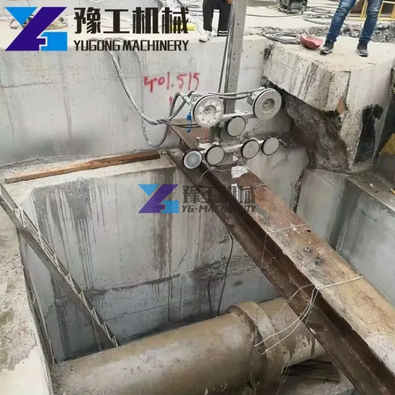 High Efficiency 11.5mm Diamond Wire Saw Rope for Reinforced Concrete Cutting